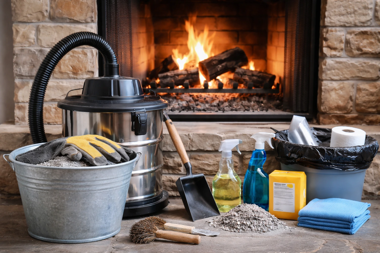 Πως να καθαρίσεις το τζάκι σου εύκολα